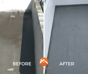 Adda Height Park Johor roofing services Before after