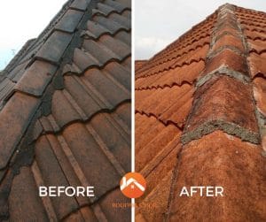 Pulai Perdana Johor roofing services Before after