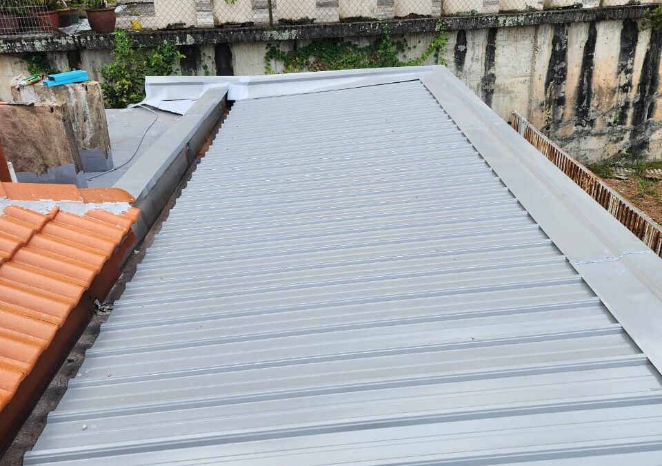 Metal Roof Replacement at Stulang Laut Johor Bahru