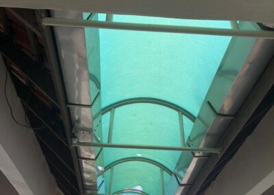Polycarbonate awning at Bandar Dato Onn