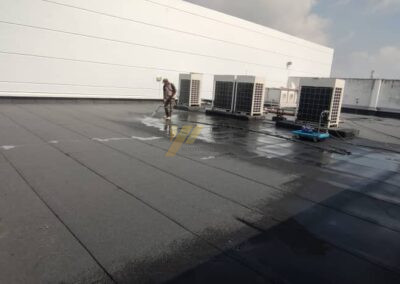 Torch on membrane at Senai Industrial Park