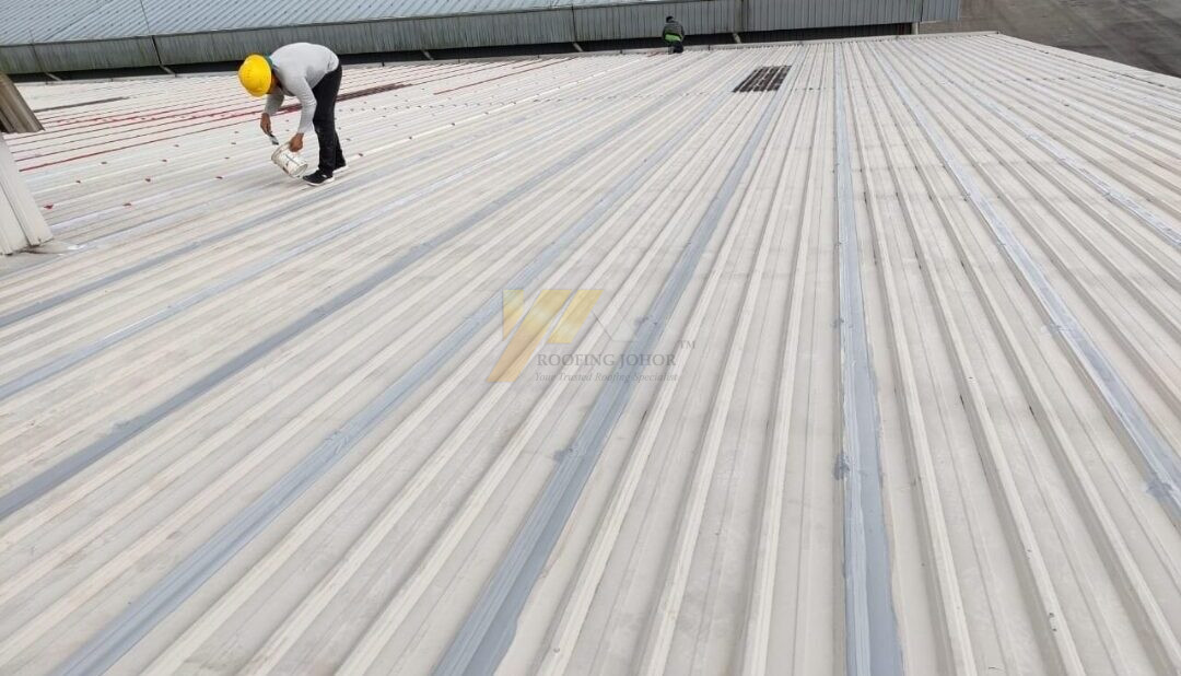 commercial roof leak repair in johor bahru