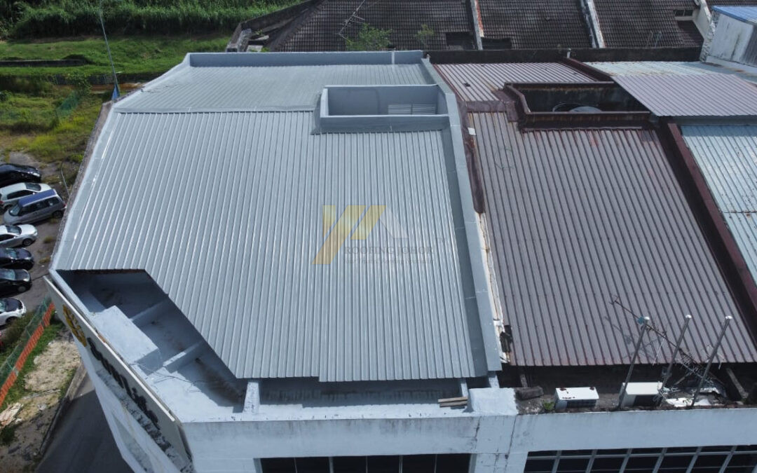 Metal Roof Replacement at Wadi Hana Johor Bahru