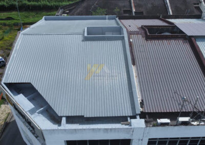 Metal Roof Installation at Wadi Hana Johor Bahru