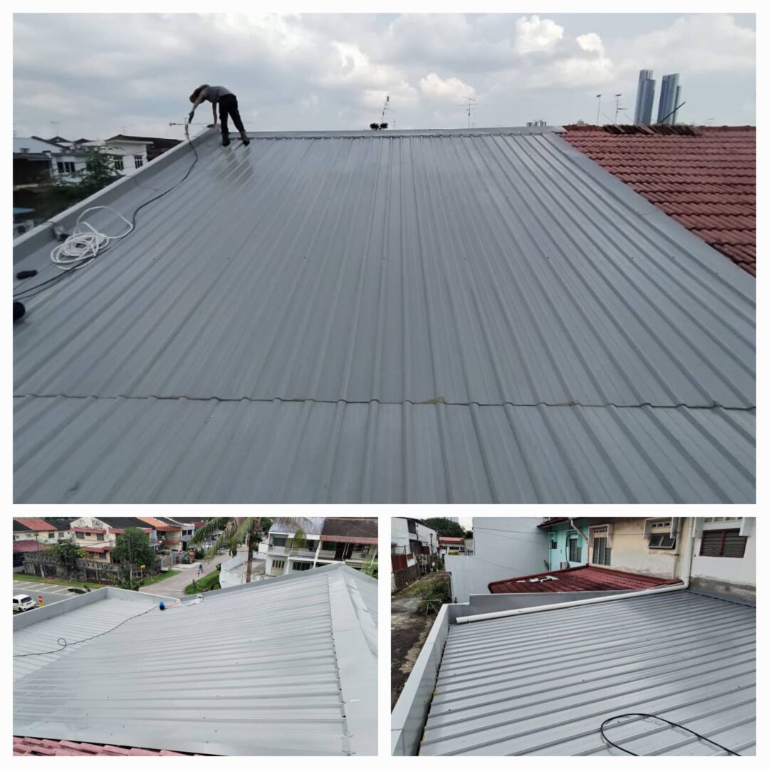metal-roof-replacement-at-taman-century Johor Bahru
