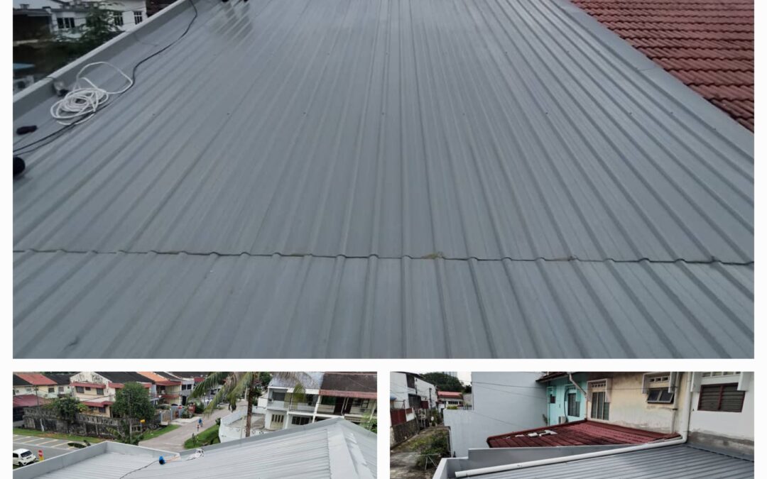 Metal Roof Replacement at Taman Century Johor Bahru