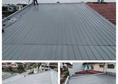 Metal Roof Replacement at Taman Century Johor Bahru