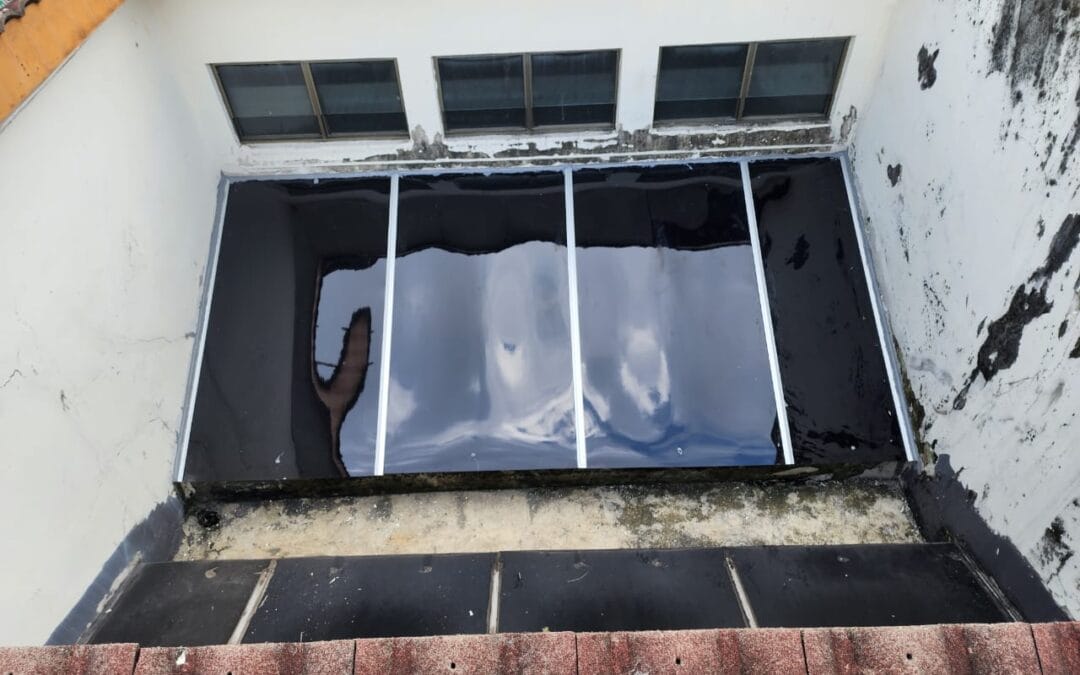 Polycarbonate Roof at Taman Molek