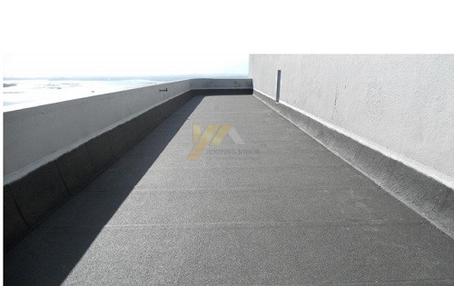 Torch on membrane waterproofing at Nusajaya Industrial Park