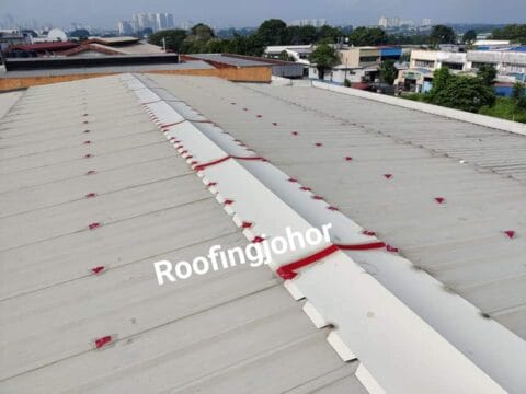 Metal Roof Leaking at Taman Gembira - MC Roofing Specialist Sdn Bhd