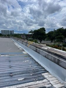 Commercial Rain gutter Replacement