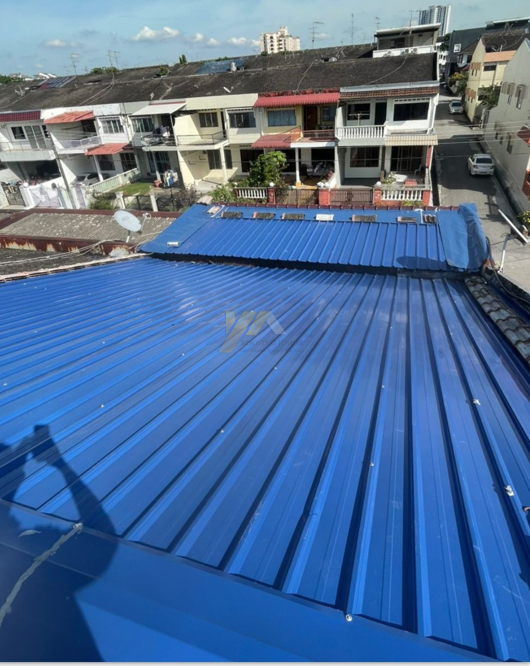 roof replacement at Taman Sentosa Johor Bahru