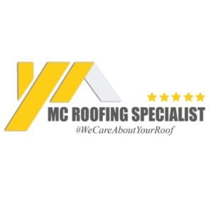 mc roofing specialist logo