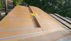 ACP awning installation