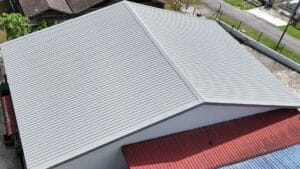 更换金属工业瓦